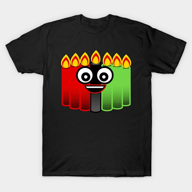 Happy Kwanzaa Ugly Sweater Tshirt Emoji T-Shirt by jaybeebrands